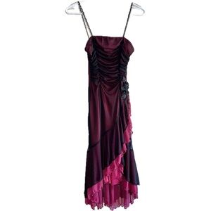 Vampy Vintage Prom Dress